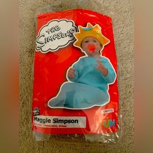Maggie Simpson costume 12 months